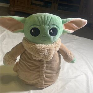 Star Wars Green and Tan Plush backpack